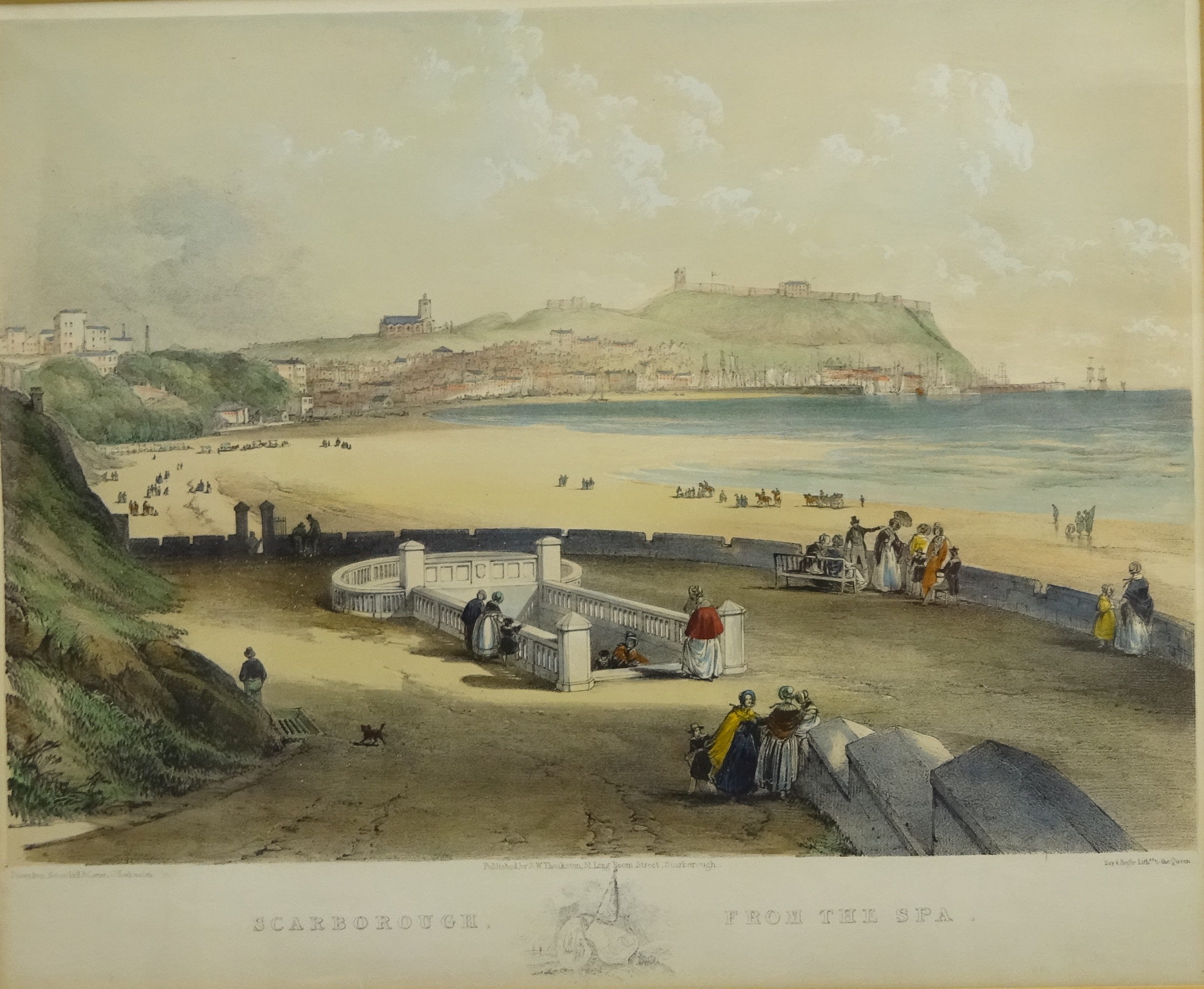 'Scarborough from the Sea', 'Scarborough Castle, from St Mary's Church', - Image 2 of 6