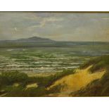 Luplau Janssen (Danish 1869-1927): Coastal scene with Sand Dunes,