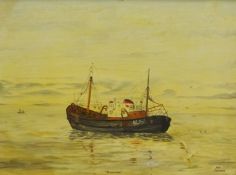 Robert Sheader (British 20th century): 'Moreleigh' Fishing Boat,