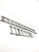 Clima two tier aluminium ladders (closed 310cm,