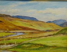 Owen Bowen (Staithes Group 1873-1967): Upland Landscape,