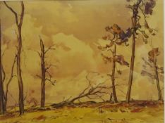 Fred Lawson (British 1888-1968): 'After the Storm', watercolour signed and dated 1935,