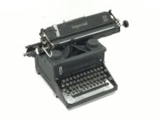 1940s 'Imperial 58' typewriter Condition Report <a href='//www.davidduggleby.