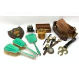 A selection of assorted items, to include a Mauchlin ware box,