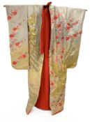 20th Century Japanese Uchikake Wedding Kimono,
