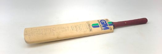 Autographs, a full size 1982 Test Series GM Cricket bat signed by England incl.