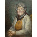 Donald Gray Midgely (British 1918-1995): Saville and Lottie Midgley - Portraits of the artist's