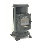 Slemcka - black painted cast iron gas stove, model no.