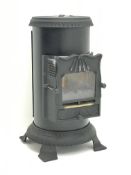 Slemcka - black painted cast iron gas stove, model no.