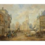 M J Rendell (20th century): Market Place,