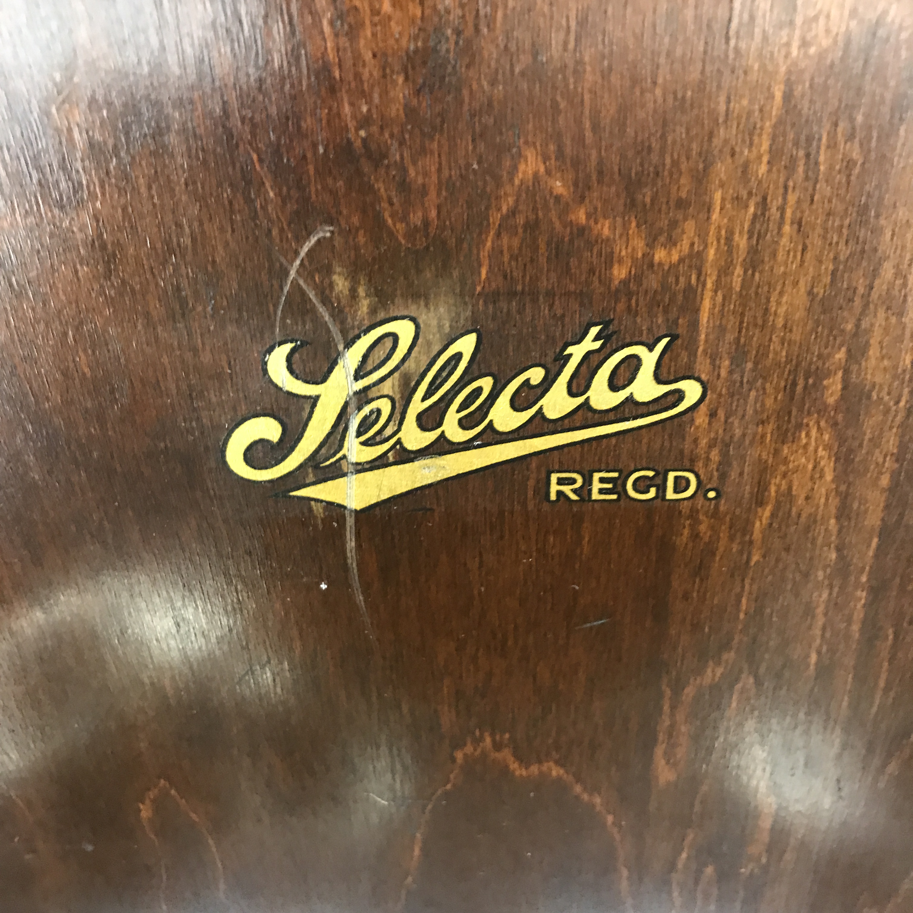 Selecta oak cabinet gramophone (W49cm, H82cm, D42cm) with quantity of 78 rpm records, - Image 3 of 7