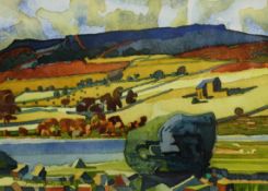 John Carter (Northern British 1931-2007): 'Carlow Stone, Semerwater',