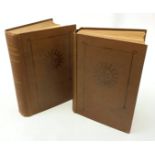 Bryce William Moir: The Scottish Grey Friars. Two volumes. Brown cloth binding.