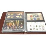 Queen Elizabeth II Presentation packs, face value of usable postage stamps over 200 GBP