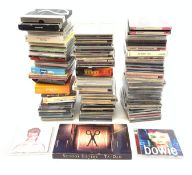 A collection of approximately eighty CD's, to include examples by Fleetwood Mac, David Bowie, Alice