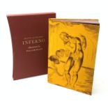 Dante Aligheri: Inferno. 1998 Folio Society. Illustrated by William Blake. Decorative cloth binding