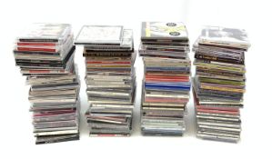 A collection of approximately one hundred and fifteen CD's, to include examples by ACDC, The Velvet