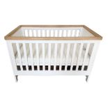 Lulworth cot bed, white finish, mattress not included, W78cm, H94cm, L148cm