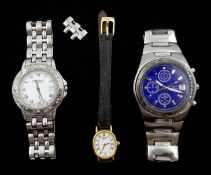 Raymond Weil gentleman's stainless steel bracelet quartz wristwatch No. 5560, Gianni Sabatini gentle