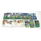 The Sun '3-D Gallery of Football Stars' large cards, approximately 48, The Sun 'Gallery of Football