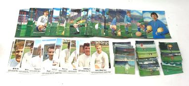 The Sun '3-D Gallery of Football Stars' large cards, approximately 48, The Sun 'Gallery of Football