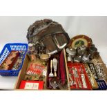 Britains 1953 State Coach, 1920's Cluebridge Game, Old Hall stainless steel tea set, cased set of Vi