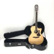 Eastman model AC422CE acoustic/electric guitar, serial no. 13856254, with rosewood back and sides a