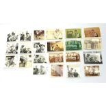 Twenty-two amateur photographs of Elvis Presley interest including eleven monochrome of Elvis in uni