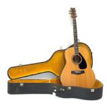 Rare Yamaha FG-1200J acoustic guitar, spruce top, solid Jacaranda back and sides, ebony fret board,