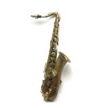 Sioma Paris brass tenor saxophone for restoration or wall display L82cm