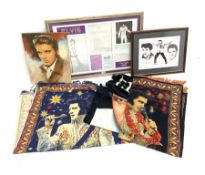 Elvis Presley - Timeframed Ltd. framed display of replica documents relating to Elvis's opening show