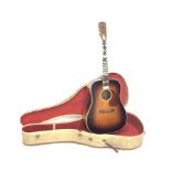 Levin LN-26 acoustic guitar in carrying case. Provenance: This Guitar was on the INXS Dirty Honeymoo