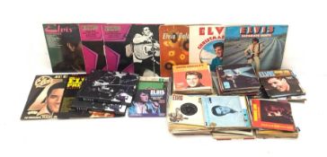 Elvis Presley - over one-hundred and seventy 45rpm records by RCA etc including six EPs , flexidisc