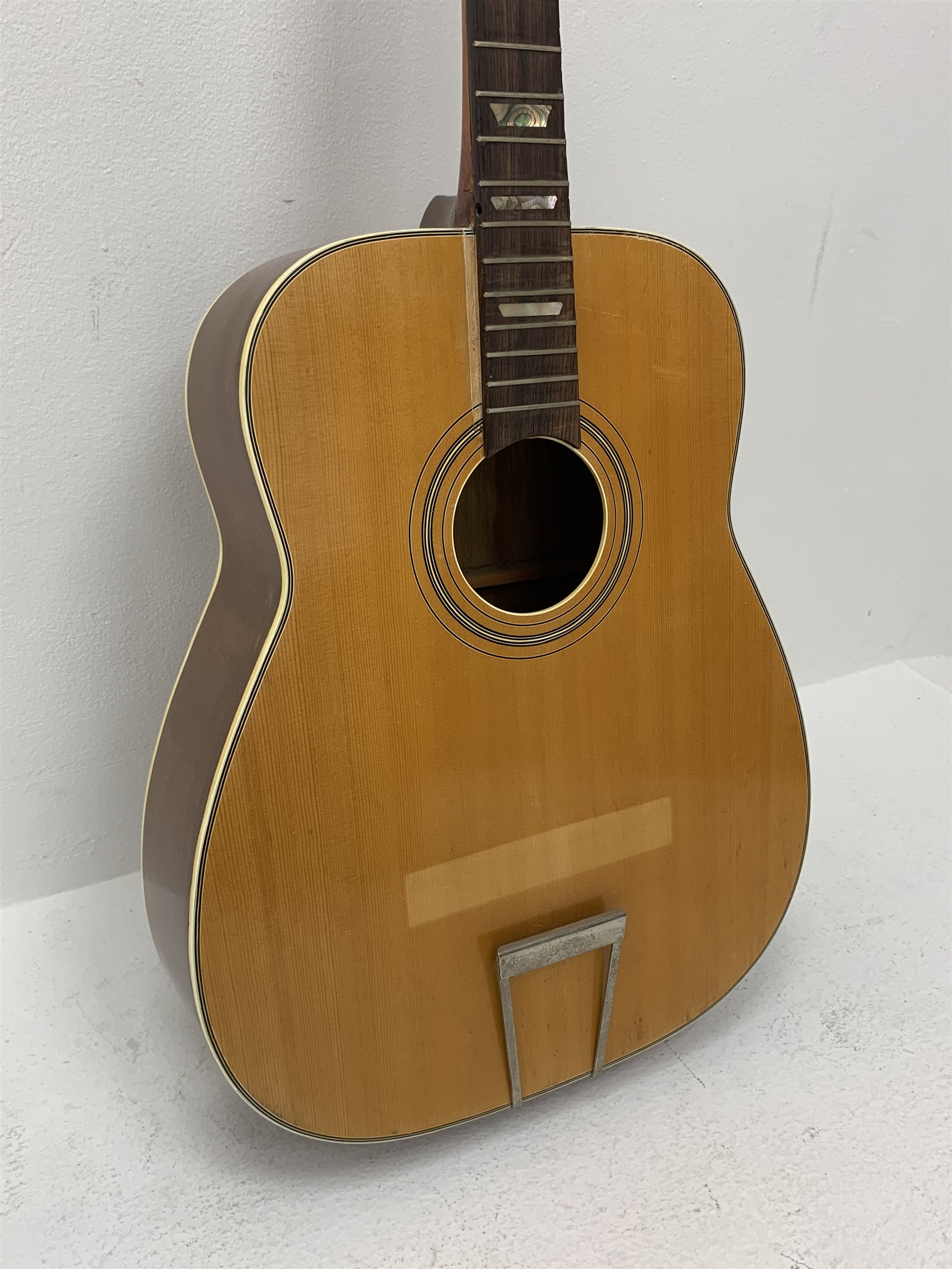 Harmony acoustic guitar - Image 4 of 8