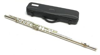 Jazz three-piece flute, near mint in carrying case