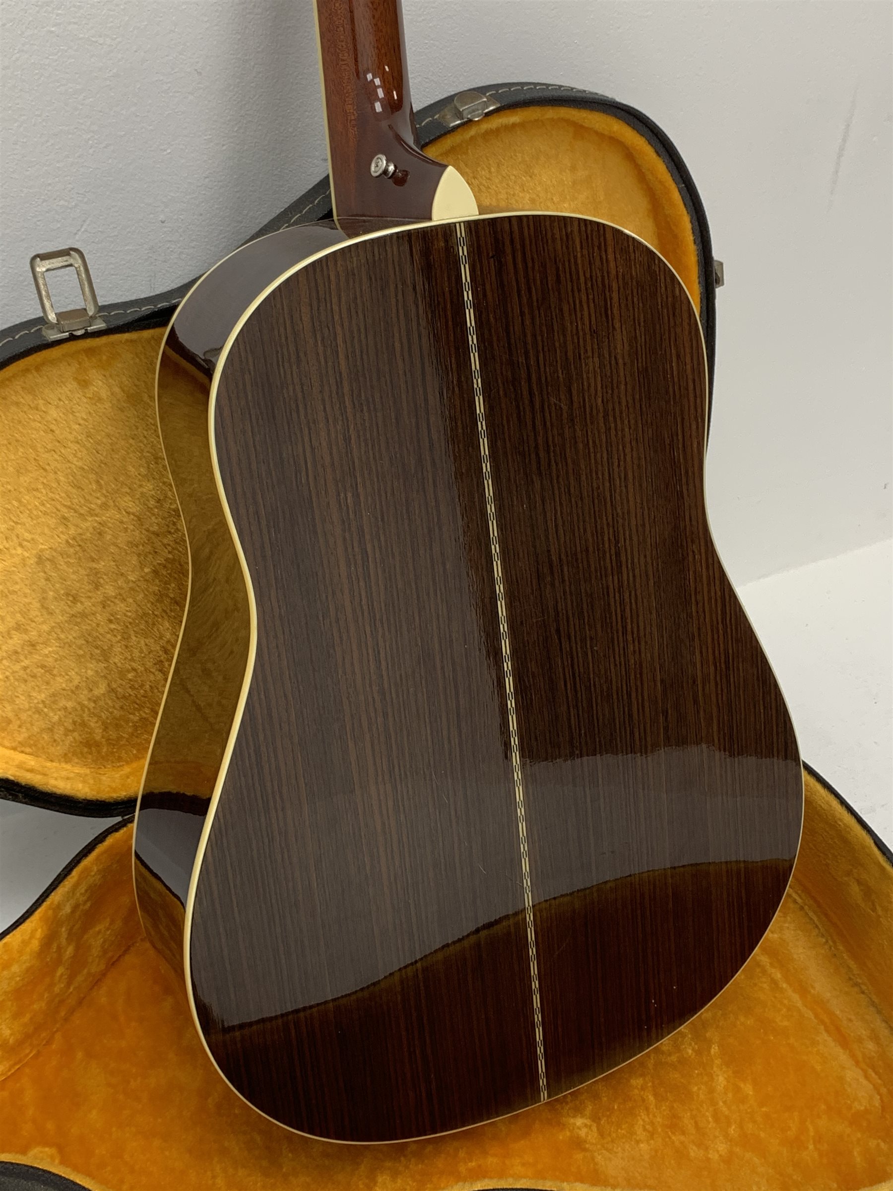 Crafter TR060 VLS-V Southern Jumbo acoustic guitar, violet sunburst gloss, rosewood back and sides, - Image 8 of 10