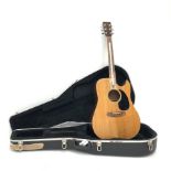 Takamine electro acoustic guitar ES-340S, in carrying case