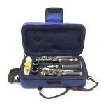 John Packer 021 six-piece clarinet in fitted carrying case