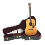 C.F. Martin & Co HD-28VS acoustic guitar, made in USA, gloss finish, in Martin & Co. carrying case
