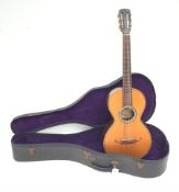 Pietro Tonelli Napoli acoustic guitar in carrying case