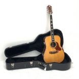 BC Rich electro acoustic guitar serial no. 001 in carrying case