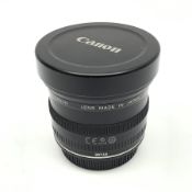 Canon camera lens 'Canon Fisheye Lens EF 15mm 1:28'