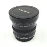 Canon camera lens 'Canon Fisheye Lens EF 15mm 1:28'