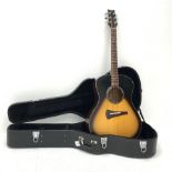Rare Gibson Mk 35 acoustic guitar with mahogany back and sides, rosewood fingerboard, spruce top, fa