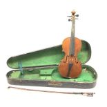 Murdoch & Murdoch The Maidstone three-quarter size violin with 33.5cm two-piece maple back and ribs