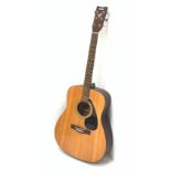 Yamaha model F-310 acoustic guitar with mahogany back and ribs and spruce top, serial no.OKX164175,