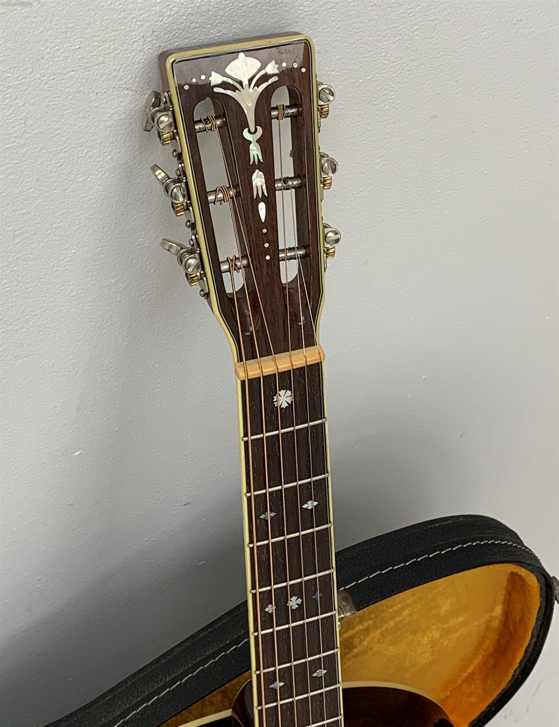 Crafter TR060 VLS-V Southern Jumbo acoustic guitar, violet sunburst gloss, rosewood back and sides, - Image 2 of 10