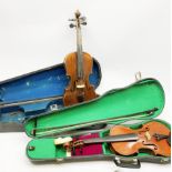 John G. Murdoch 'The Maidstone' violin with 35.5cm two-piece maple back and ribs and spruce top, be