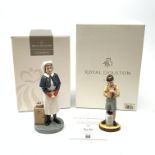 A limited edition Royal Doulton figurine, Queen Alexandra Nurse HN4596, 206/2500, with box and certi