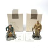 A limited edition Royal Doulton figurine, Home Guard HN4494, 483/2500, with box and certificate, tog